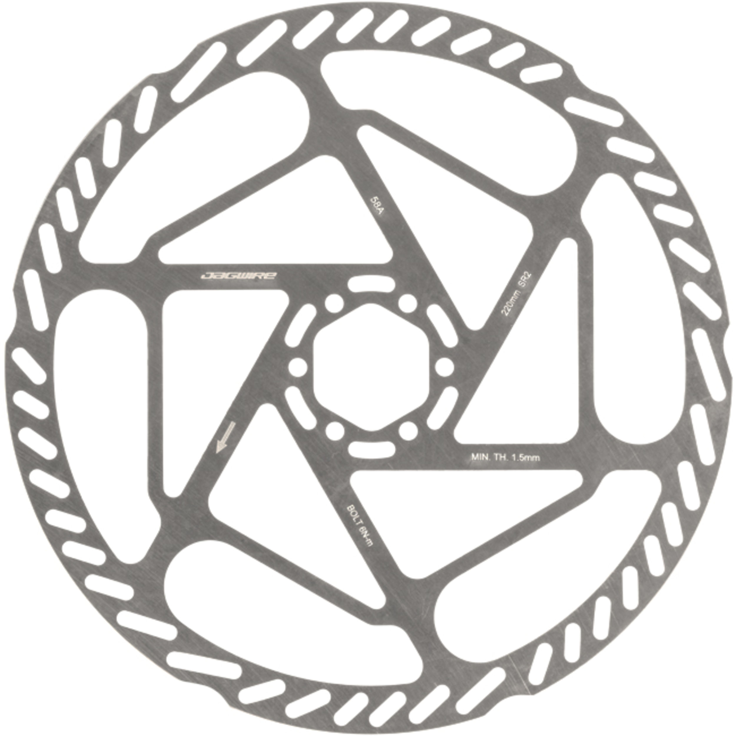 Sport SR2 Disc Brake Rotor - 6-bolt