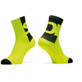 Socken Confusum yellow fluo