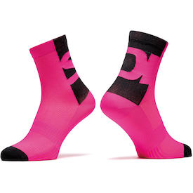 Socken Confusum pink fluo