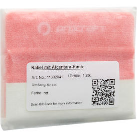 Kleine Rakel mit Alcantara-Kante Procraft