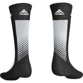 Socken ROAD Design Lang schwarz/grau