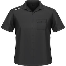 Business-Shirt kurzarm schwarz