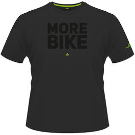 T-Shirt MORE BIKE Edition Herren schwarz