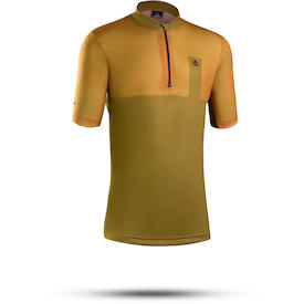 Trikot CAMOU Gravel turmeric