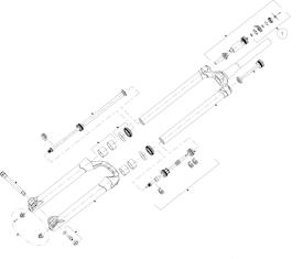 Verstellknopfkit Druckstufe Mattoc, Mattoc 3, Magnum