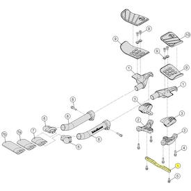 Brücke für Metron Mini Clip-On Armauflagen