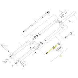 Federeinheit Dorado Air Spring für Mattoc Pro/Expert