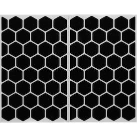Reflektoren Sticker Set - Hexagon