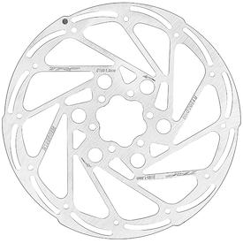 Bremsscheibe RS02M 6-Loch