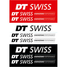 Aufkleber DT SWISS Stickerbogen Giveaway