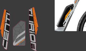 Aufkleber-Set Batterie für Backfire R750.29 MY18/19