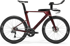 MERIDA Time Warp TRI Limited IV1 burgundy red(black)