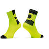 Socken Confusum yellow fluo