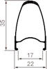 Laufradsatz Trimax 35 KB Clincher TLR