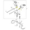Verbindungsstück für Metron 4D Flat M.A.S. Armauflagen