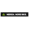 Aufkleber MERIDA. MORE BIKE.
