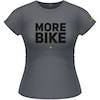 T-Shirt MORE BIKE Edition Damen grau