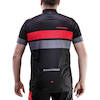 Trikot ACTIVE STRIPE Herren schwarz/rot