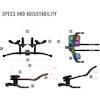 Lenker Metron TFA Aerobar mit Snakebite Vorbau