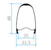 Laufradsatz SC 48 i25 Disc Clincher TLR
