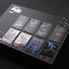 Bremsen-Set EVO PRO HD-M9040 Silber Limited Edition